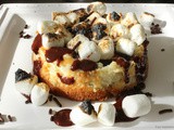 S'mores Cheesecake / #SundaySupper
