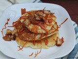 Salted Caramel Apple Pancakes / #FoodieExtravaganza