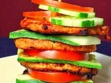 Chicken and Feta Cheese Burger Patties