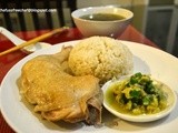 Easy Hainanese Chicken Rice, Rice Cooker version