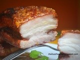 Fuss free cny recipes with amc cookware : Roast Pork / Siew Yoke