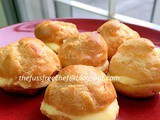 The Easiest Choux Pastry with Lemon Custard Filling