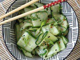 Asian Cucmber Ribbon Salad