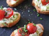Blue Cheese Wedge Salad Crostini