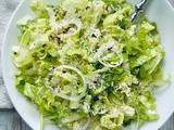 Crunchy Romaine Salad with Parmesan