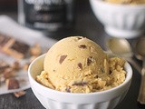 Guinness Ice Cream with Chocolate Covered Toffee Bits