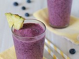 Pineapple-Blueberry Smoothie