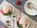 Strawberry-Balsamic Ice Cream