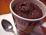 Chocolate Scratch Cake for one in a Mug. (you asked for it.)