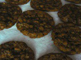Dark Brown Sugar Oatmeal Cookies are Dark Chewy Caramel Good