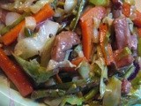 Fresh Garden Stir Fry, Easy Summer One Pot Meal