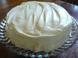 Old Fashioned Banana Walnut Cake with Cream Cheese Frosting