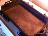 Restoring a Vintage Cast Iron Roasting Pan
