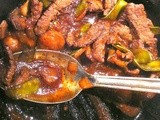 Round Steak Simmered with Sherry and Asian Vegetables (Penny Pincher Series #1)