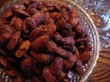 Toasted Spiced Almonds and   bacon tease 