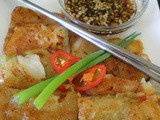 Korean Seafood Pancake- Haemul Pajeon