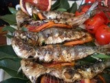 Sardines with Blood Orange and Bay Leaves