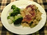 Baked Pork Chops and Rice