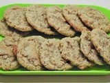 Crisp Oat Pecan Cookies