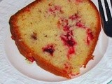 Family Favorites - Cranberry-Orange Pound Cake