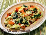 From the Garden...Fettuccine with Carrots