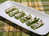 From the Garden...Olive-stuffed Celery