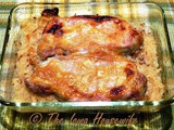 Glazed Pork Chops with Caraway Sauerkraut