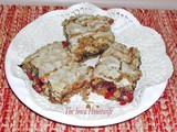 Holiday Favorites... Cranberry Date Bars