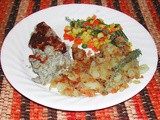 Meat loaf with Cottage Cheese (Gluten Free)