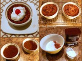 Small Recipe with Biscuit Mix...Chocolate Pudding Cake Cups for 2