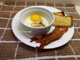 Small Recipes...Simple Baked Eggs