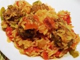 Spanish Rice and Meatballs