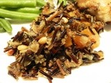 Wild Rice Pilaf with Dried Apricots and Pine Nuts