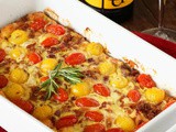 Butter Mom Up with JaM Cellars & Tomato-Bacon Breakfast Casserole