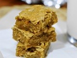 Butterscotch Toffee Blondies {& How not to Hide Dirty Dishes}