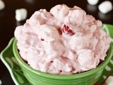 Cherry Fluff Salad with Cherry Pie Filling {& a Peek at My Christmas Tree}