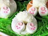 Easter Bunny Butt Doughnuts: Step-by-Step