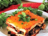 Easy Mexican Ravioli Lasagna