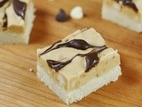 Marbled Peanut Butter & Chocolate Shortbread Bars {& cherryBLOX Engraved Cutting Board Give-Away!}