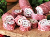 Quick & Easy Salami Cream Cheese Roll-Ups