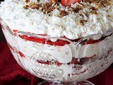 Southern Strawberry-Coconut Punch Bowl Cake