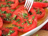 The best Marinated Tomatoes