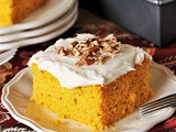 Yellow Cake Mix Pumpkin Cake