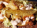 Crispy shrimp tacos a la Bang Bang