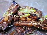 Spicy kalbi ribs - Korean Grilled Shortribs