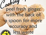 Tuesday Tip: How to Peel Ginger