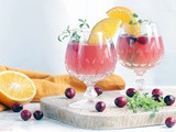 Cranberry and Orange Vodka Cocktail