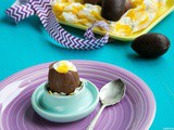 Easter Cheesecake Chocolate Eggs {Gluten-free}