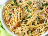 Italian Sausage and Mushroom Pasta