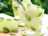 Melon and Tequila Cups